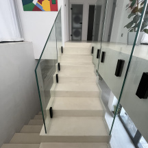 Designové skleněné zábradlí 2